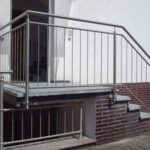 Nirosta Treppen- und Podestgeländer