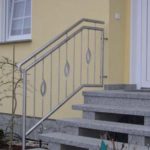 VA- Treppengeländer mit Designstabfüllung